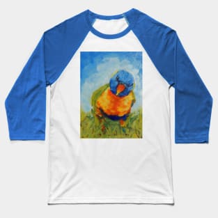 'Rainbow Lorikeet Investigator' Baseball T-Shirt